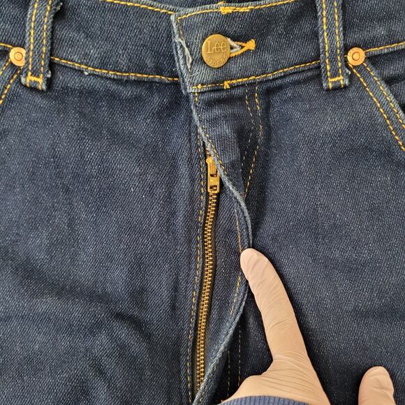 Vintage 80s LEE Riders Jeans Womens 4 28x31 Talon Union USA - Picture 7 of 16